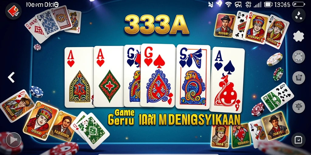 Tampilan gameplay 333A dengan grafis menarik dan gameplay dinamis.