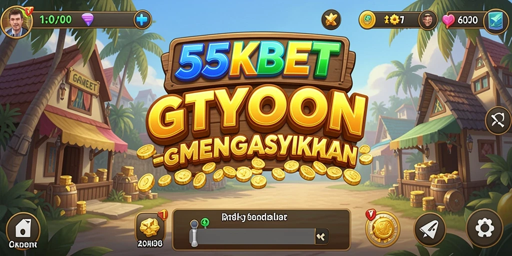 Tampilan gameplay seru dan menantang dalam 55KBET.