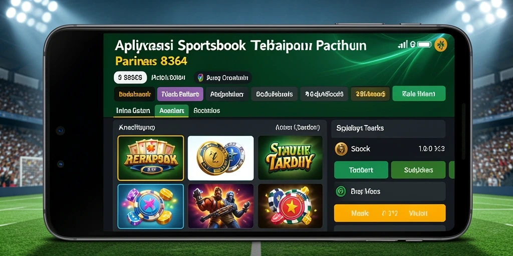 Tampilan menarik dari gameplay taruhan di 8364.