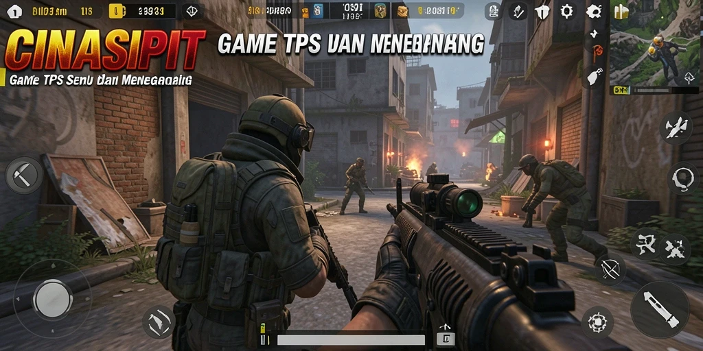 Tampilan gameplay seru dan grafis memukau di CINASIPIT.