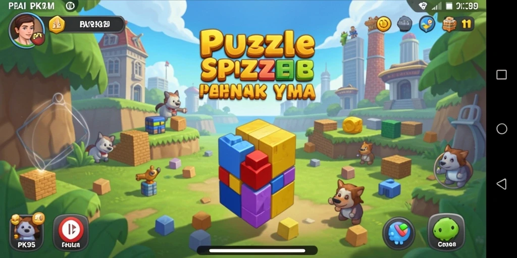 Gameplay PK95 yang menarik dengan berbagai tantangan Puzzle.