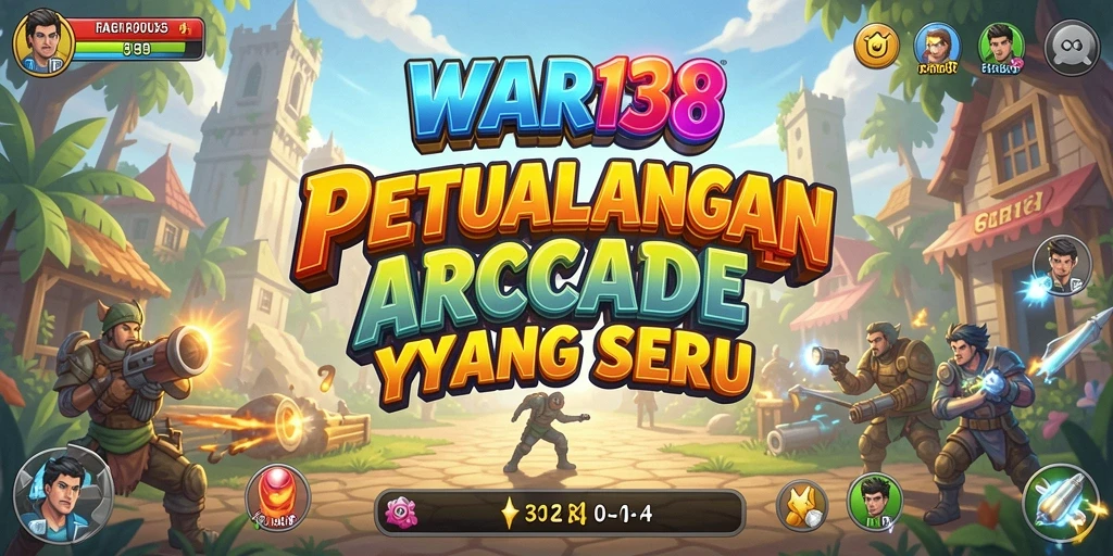 Tampilan gameplay yang dinamis dan penuh warna dari WAR138.